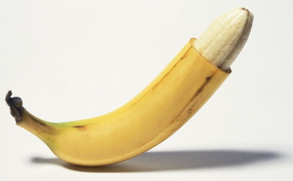 Η μπανάνα μιμείται τον κόκορα και τη μεγέθυνση